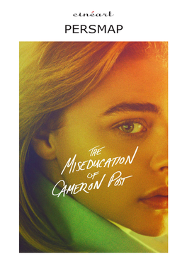 Persmap the Miseducation of Cameron Post