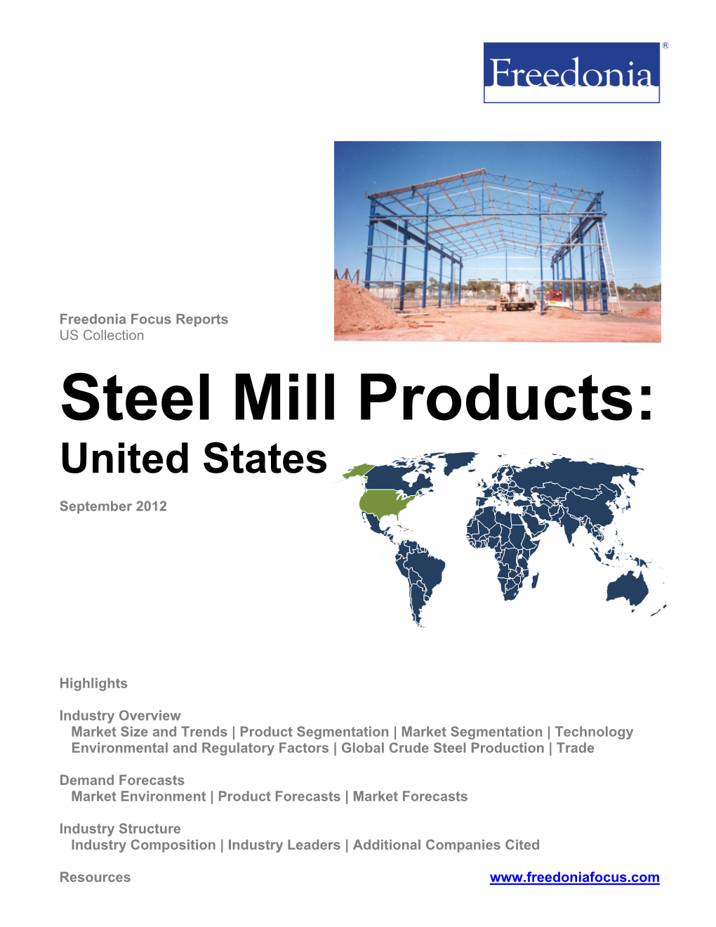 Steel Mill Products: United States