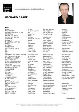 Richard Brake