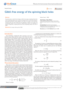 Gibb's Free Energy of the Spinning Black Holes