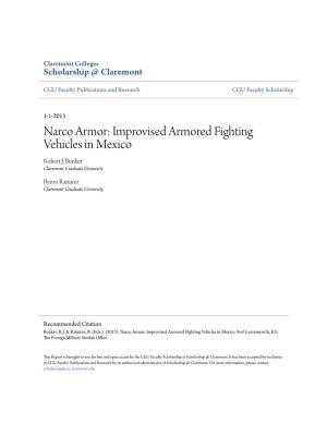 Narco Armor: Improvised Armored Fighting Vehicles in Mexico Robert J