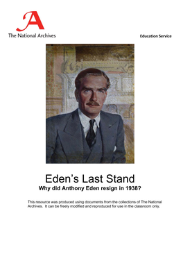 Eden's Last Stand