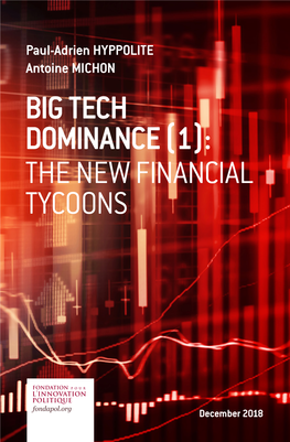 Big Tech Dominance (1): the New Financial Tycoons