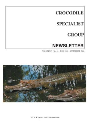 Crocodile Specialist Group Newsletter 23(3): 6-9