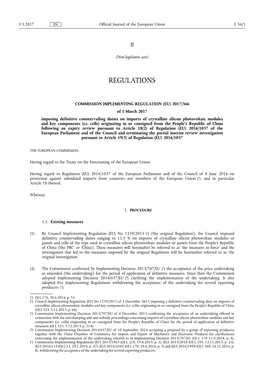 Commission Implementing Regulation (Eu