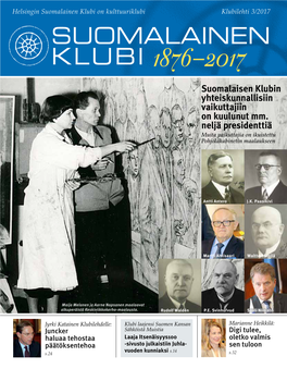 3/2017 Suomalainen Klubi 1876–2017