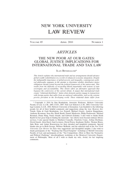 NYU Law Review