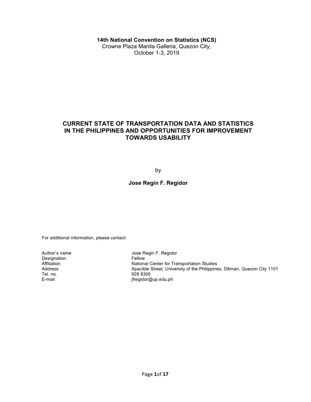 current-state-of-transportation-data-and-statistics-in-the-philippines