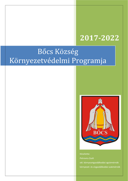 Települési Környezetvédelmi Program