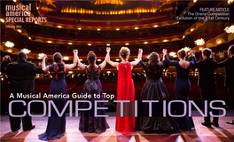 Musical America Guide to Competitions Jamie Barton: Competitor Extraordinaire Editor@Musicalamerica.Com the Fryderyk Chopin Institute