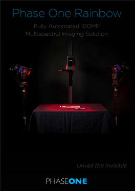 Phase One Rainbow Fully Automated 100MP Multispectral Imaging Solution