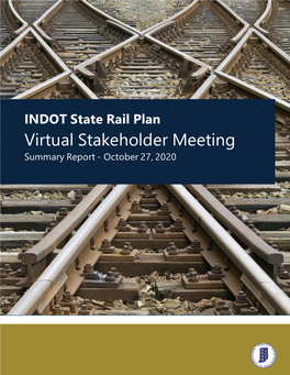 INDOT State Rail Plan