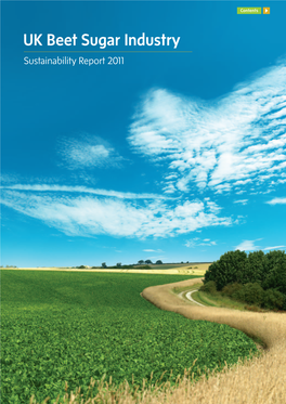 UK Beet Sugar Industry Sustainability Report 2011 1