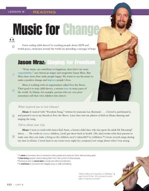 Music for Change