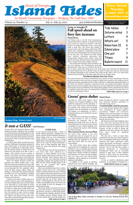 An Islands' Community Newspaper