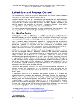 Workflow and Process Control – Charles Hoffman, Cpa