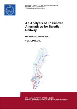 An Analysis of Fossil-Free Alternatives for Swedish Railway
