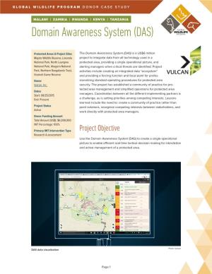 Domain Awareness System (DAS)