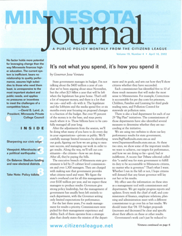 April 2002 Minnesota Journal