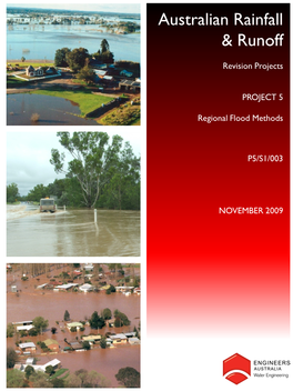 Project 5 (Regional Flood Methods) Stage 1 Report