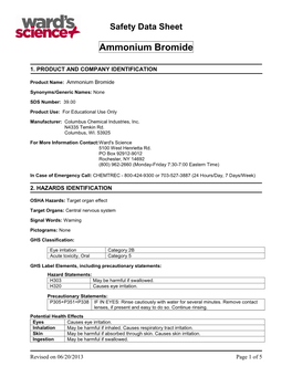 Ammonium Bromide