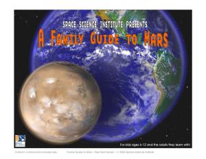 Family Guide to Mars - Field Test Version - © 2004 Space Science Institute
