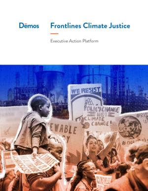 Frontlines Climate Justice