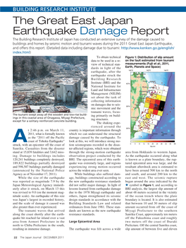 The Great East Japan Earthquake Damage Report