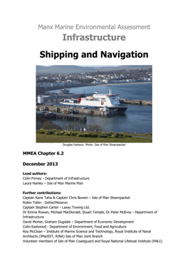 Infrastructure Shipping and Navigation