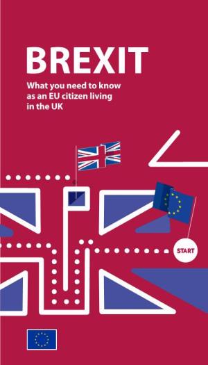 BREXIT What You Need to Know As an EU Citizen Living in the UK BREXIT