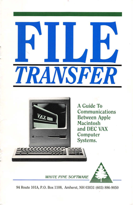 File Transfer Macintosh DEC VAX 1989.Pdf