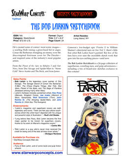 The Bob Larkin Sketchbook