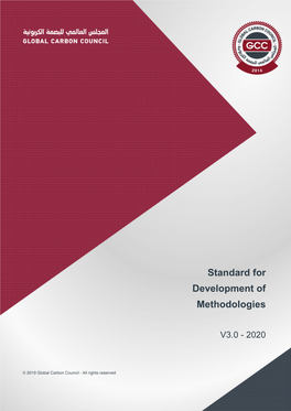 Standard for Development of Methodologies V3