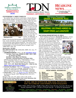 HEADLINE NEWS • 9/4/08 • PAGE 2 of 7