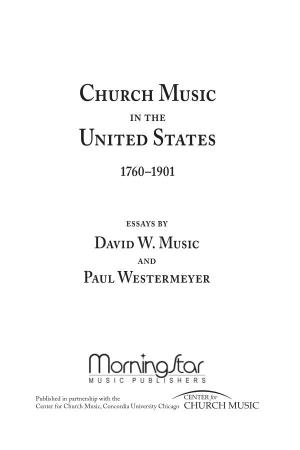 Church Music United States