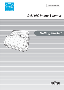 Getting Started Fi-5110C Image Scanner