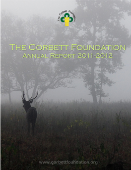 The Corbett Foundation Annual Report 2011-2012 Page 0