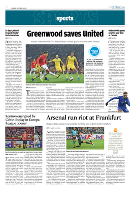 Greenwood Saves United