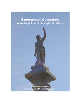 Greenmount Cemetery Booklet From