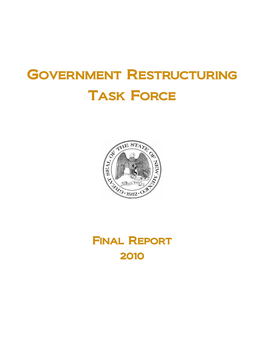 Government Restructuring Task Force
