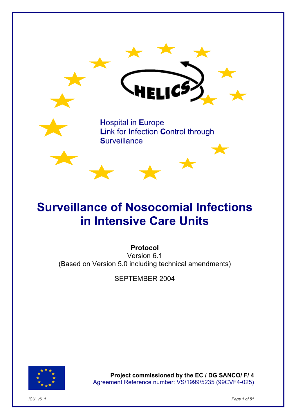 Surveillance of Nosocomial Infections in Intensive Care Units