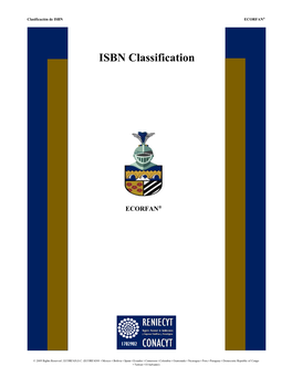 ISBN Classification