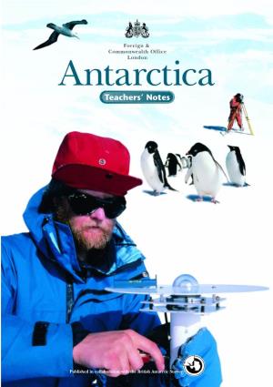 Antarctica Teachers’ Notes