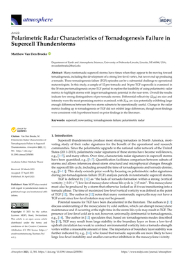 Polarimetric Radar Characteristics of Tornadogenesis Failure in Supercell Thunderstorms