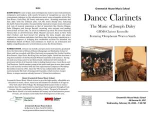 Dance Clarinets