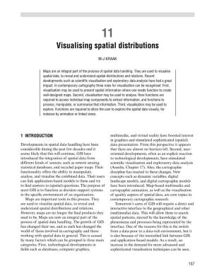 11. Visualising Spatial Distributions
