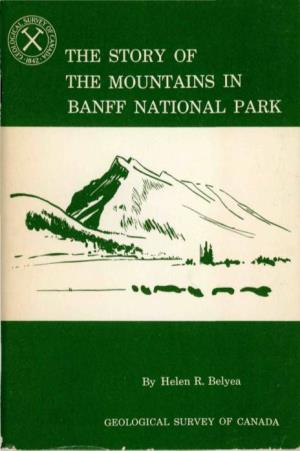 The Story of the Mountains in Banff National Park