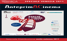 Anteprima Cinema Speciale Venezia 2011