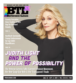 Judith Light and the Power of Possibility Judith