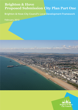 Brighton & Hove Proposed Submission City Plan Part